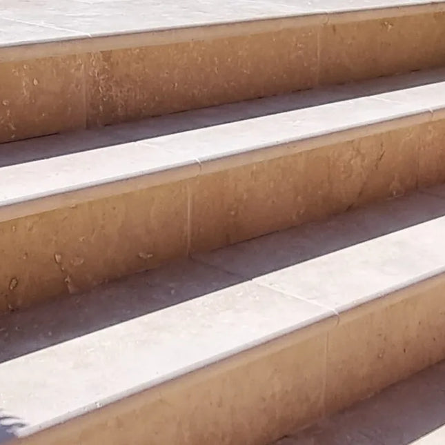 Outdoor Stone Classic Travertine Tumbled Bullnose 610X406X30