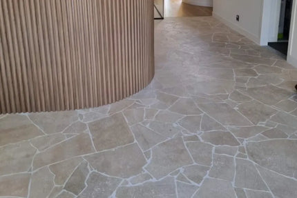 Stone Classic Travertine Crazy Pave Raw Cut 20mm