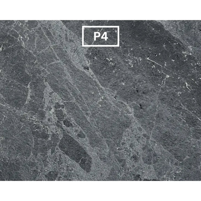 Outdoor Stone Toros Black Sandblasted & Brushed Marble 610X406X30 Bullnose