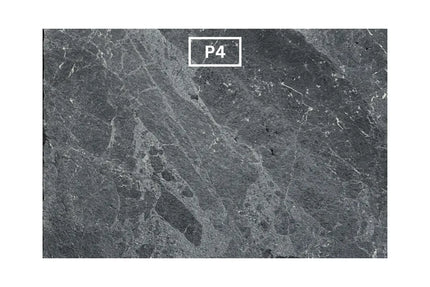 Outdoor Stone Toros Black Sandblasted & Brushed Marble 610X406X30 Bullnose