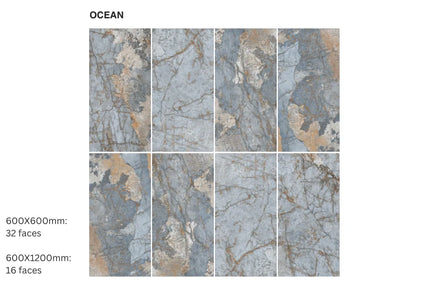 Gem Ocean Porcelain Matt 600X1200