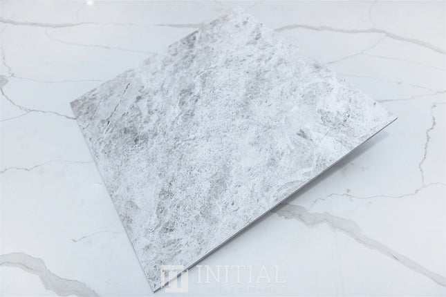 Marble Look Tile Tundra Light Grey Matt 600X600 ,