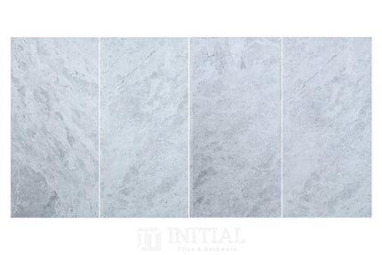 Marble Look Tile Tundra White Matt 300X600 ,