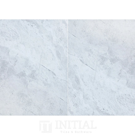 Marble Look Tile Tundra White Matt 600X600 ,