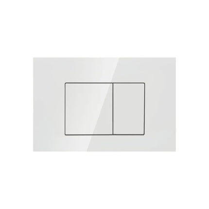 Rubine Access Square Button Flush Plate, 3 Colours