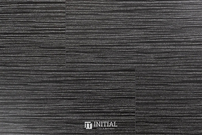 Bathroom Feature Tile Galaxy Black Lappato 300X600
