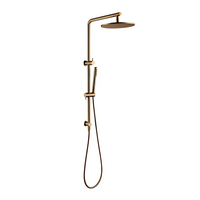 Petra Series 10" Round Shower Combination Brushed Yellow Gold ,