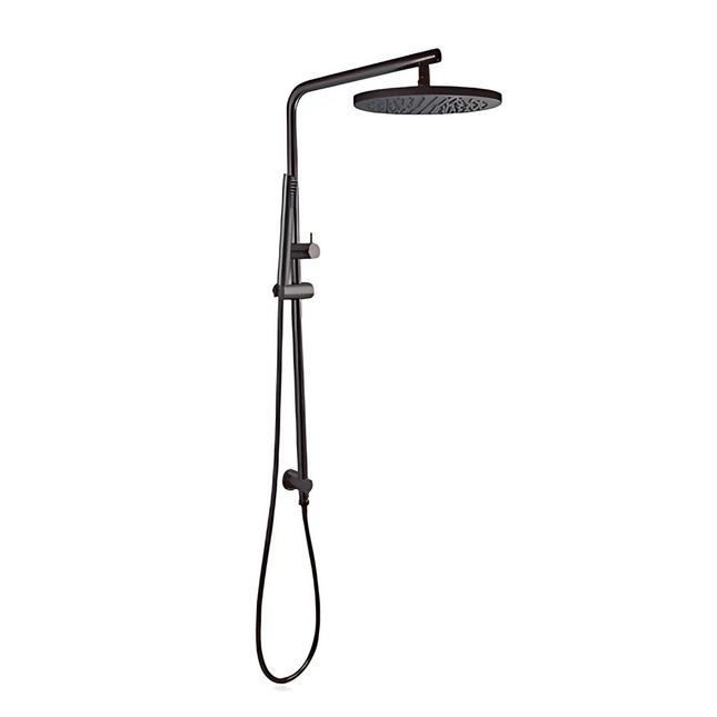 Petra 10" Round Shower Combination Gunmetal Grey ,