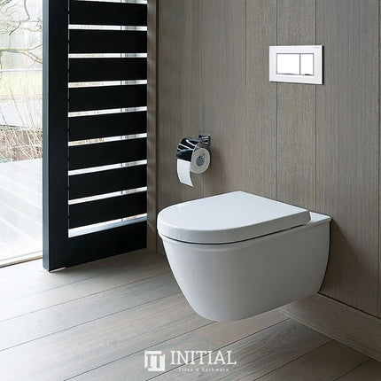 Geberit Sigma 30 Toilet Rectangle Dual Flush Push Buttons