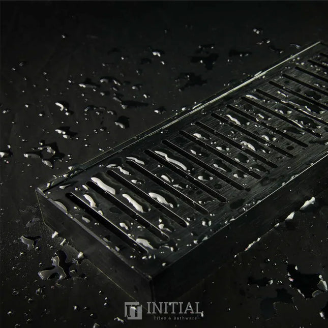 Bathroom Wide Standard Floor Waste Midnight 1000~5600mm