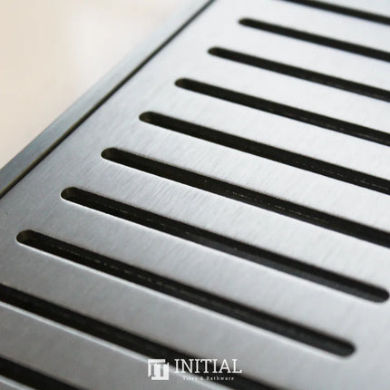 Bathroom Wide Standard Floor Waste Silver 1000~5600mm