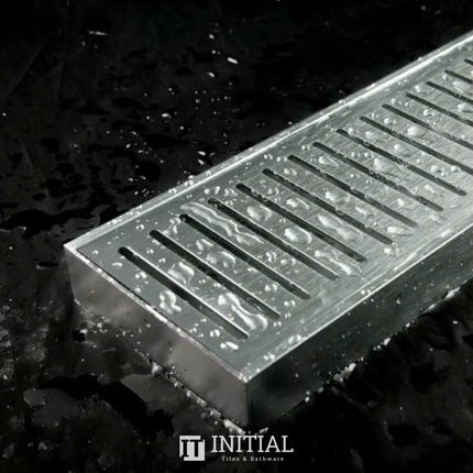 Bathroom Wide Standard Floor Waste Silver 1000~5600mm