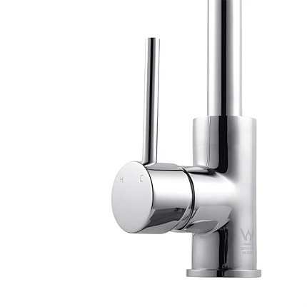 Kitchen Gooseneck Chrome 360° Swivel Sink Mixer ,