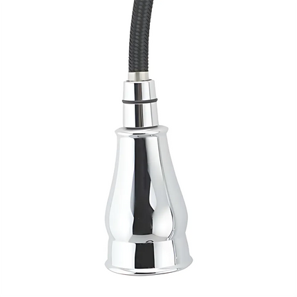 Kitchen Vintage Pull Out Chrome 360° Swivel Sink Mixer ,