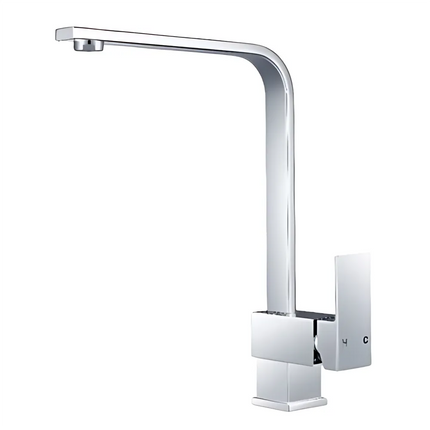 Square Kitchen Laundry Sink Mixer Chrome ,