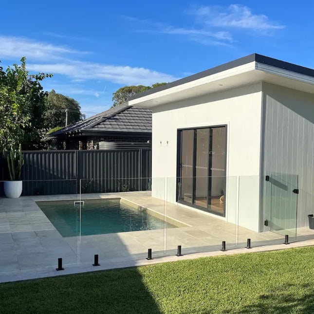 Outdoor Stone Ivory Travertine Tumbled Bullnose 610X406X30 ∣ 1220X406X30mm