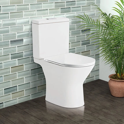 Fienza Chica Close Coupled Toilet Suite Slim Seat ,