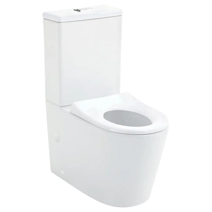 Fienza Isabella Junior Back-to-Wall Toilet Suite Tornado Rimless ,