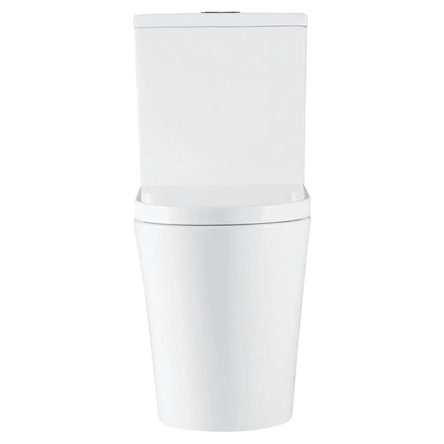 Fienza Kaya Back to Wall Toilet Suite, Gloss White, Thick Seat ,