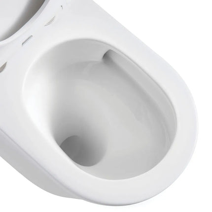 Fienza Aluca Wall Faced Toilet Suite, Gloss White, Slim Seat