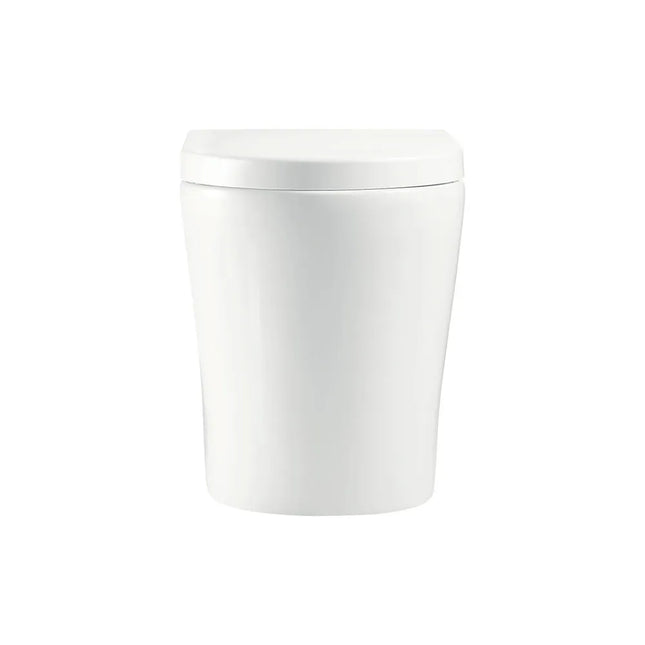 Fienza Aluca Wall Faced Toilet Suite, Gloss White