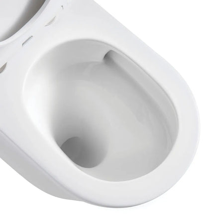 Fienza Aluca Wall Faced Toilet Suite, Gloss White