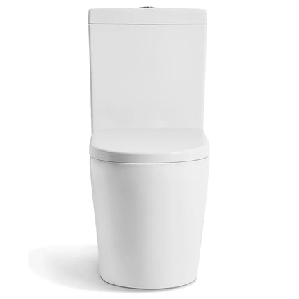 Stella Rimless Back to Wall Toilet Suite Gloss White 710x390x830 ,