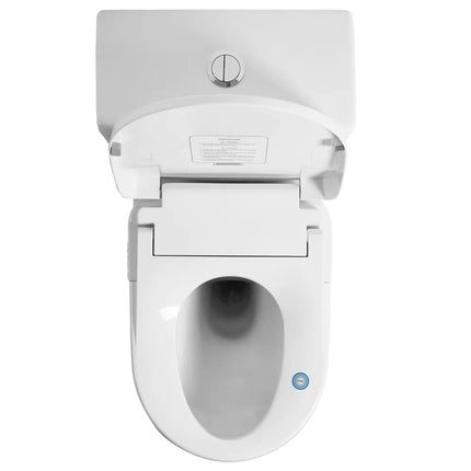 Stella Rimless Back to Wall Toilet Suite With Smart Seat Gloss White 710x390x830 ,