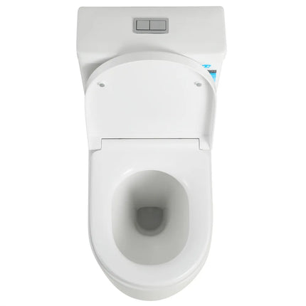 Vegas Rimless Back to Wall Toilet Suite Gloss White 630X380X835 ,