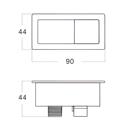 Zeus Tornado Rimless Back to Wall Toilet Suite With Smart Seat Gloss White 655X380X870 ,