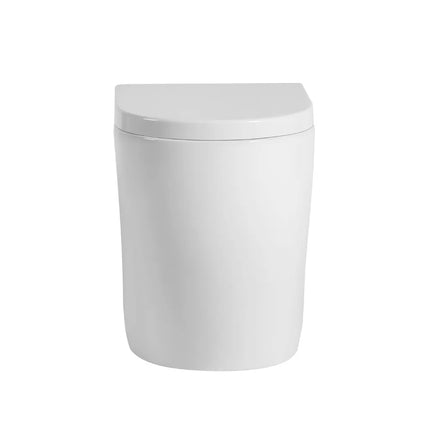 Elvera Tornado Flush Wall Faced Floor Pan Toilet Gloss White 630X365X445