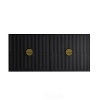 Nogi Black 1200 Wall Hung Cabinet 4 Drawers 1190X460X550 ,