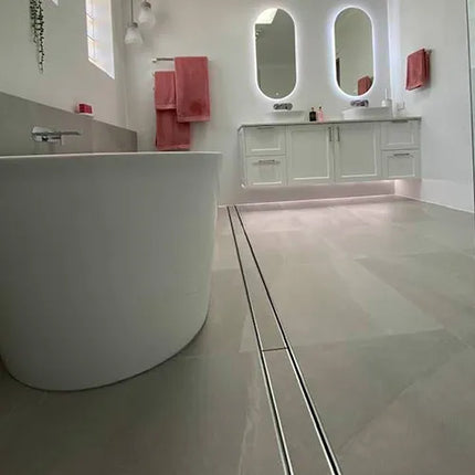 Bathroom Tile Insert 21 Floor Grate Silver 1000~3000mm