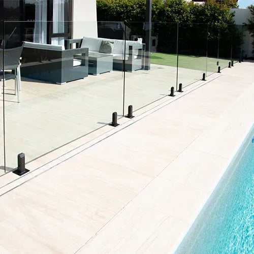 Bathroom Tile Insert Plus Floor Grate Silver 1000~5600mm