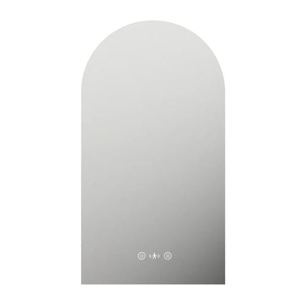 Lorna LED Arch Mirror 600 X 900mm with Adjustable LED Lighting