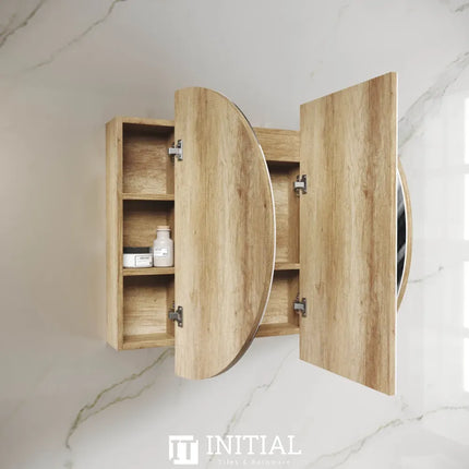 Otti LED Coogee Shaving Cabinet 1200X750, Natural Oak ,