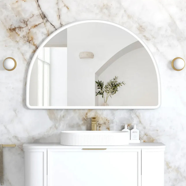 Otti Moonlight Archie LED White Frame Mirror 800X1200/1000X1500