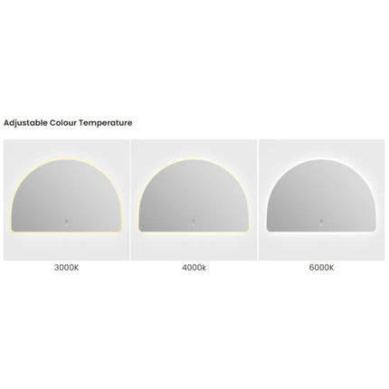 Otti Moonlight Archie LED Frameless Mirror 800X1200/1000X1500