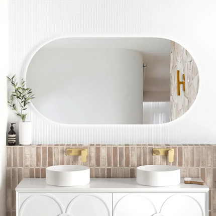 Otti Massa LED Frameless Mirror Oval 900-1800X600/750