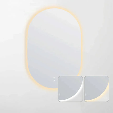 Otti Massa LED Frameless Mirror Oval 900-1800X600/750