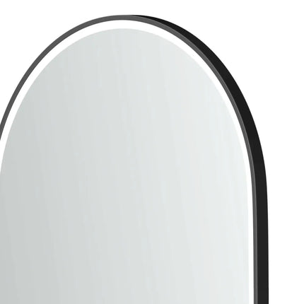 Otti Massa LED Black Frame Mirror Oval 900-1800X600/750