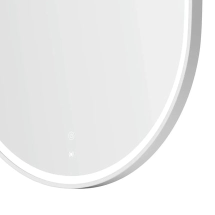 Otti Massa LED White Frame Mirror Oval 900-1800X600/750