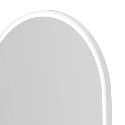 Otti Massa LED White Frame Mirror Oval 900-1800X600/750