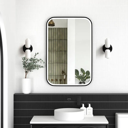 Otti Newport LED Frame Mirror Soft Rectangle 900X600/1500X750 Matte Black
