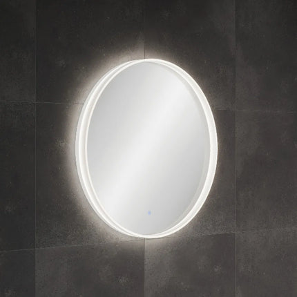 Fienza Sansa Round LED Framed Mirror, 2 Sizes
