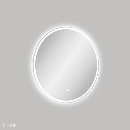 Fienza Reba LED Framed Mirror Matte White ,