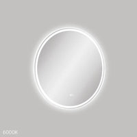 Fienza Reba LED Framed Mirror Matte White ,