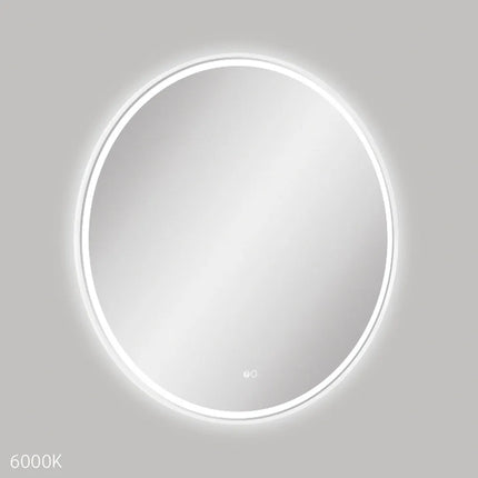 Fienza Reba LED Framed Mirror Matte White ,