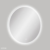 Fienza Reba LED Framed Mirror Matte White ,