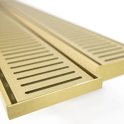 Bathroom Next Generation 14mm Floor Waste Matte Gold 1100~3000mm